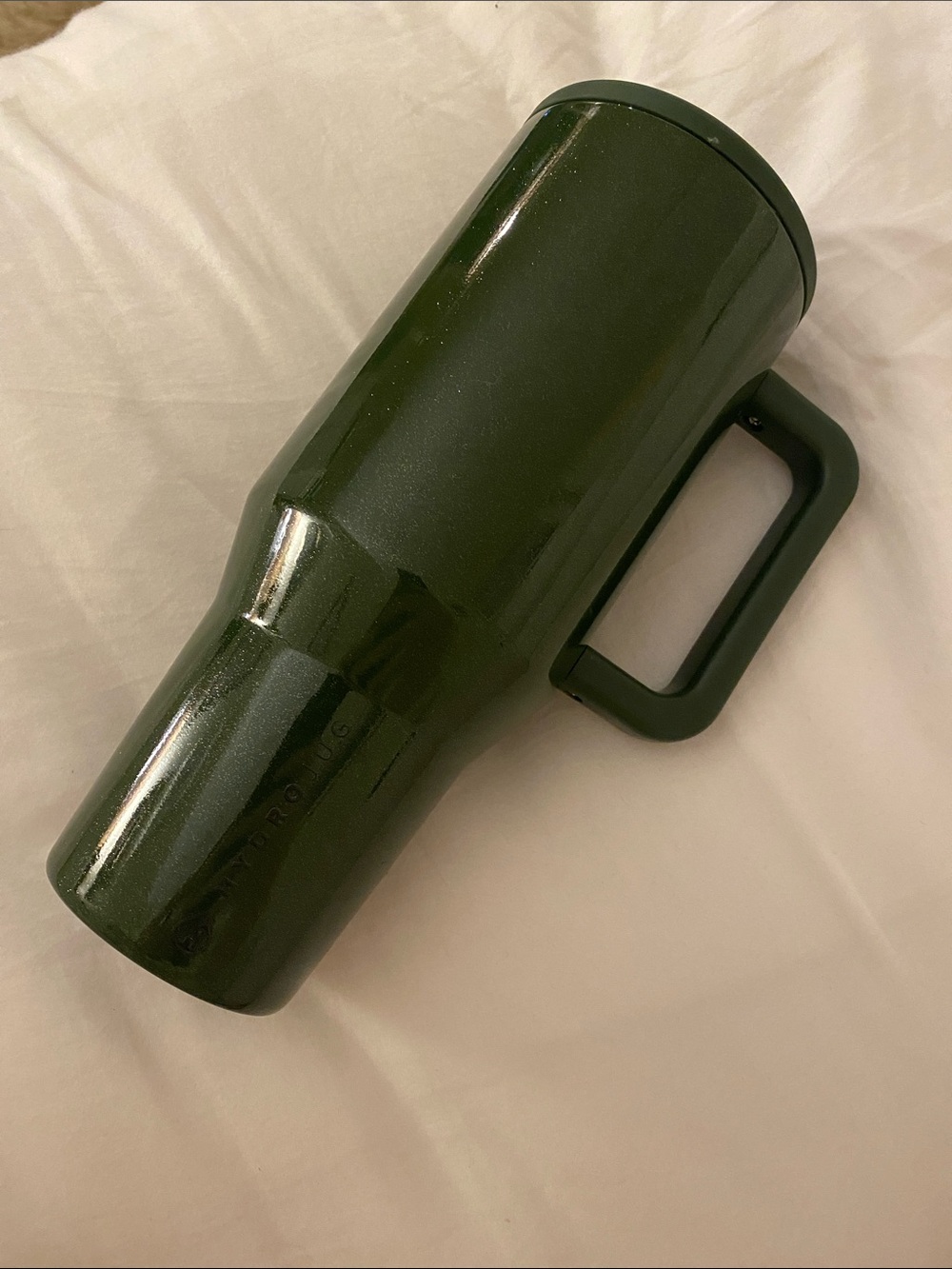 HydroJug Traveler Tumbler in Frosted Emerald